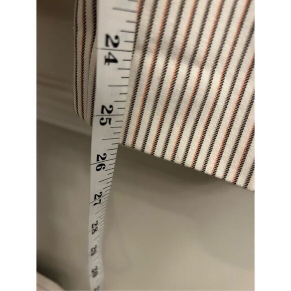 NWT Theory Treeca multi color stripe ankle pants size 6 - Picture 7 of 9